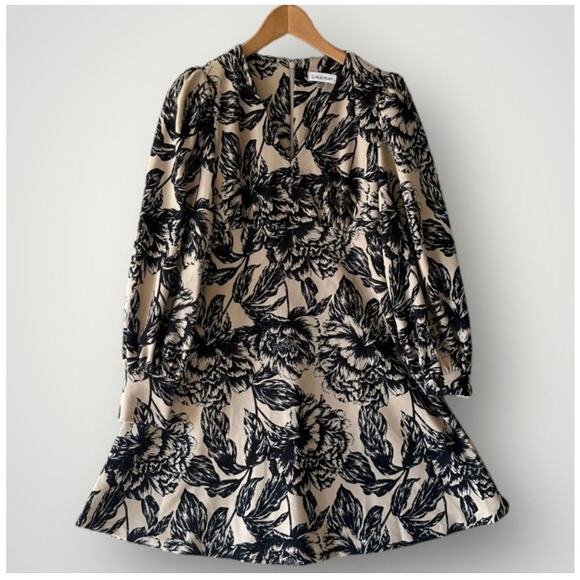 Floral Mini Dress- Size 4P - Picture 2 of 7